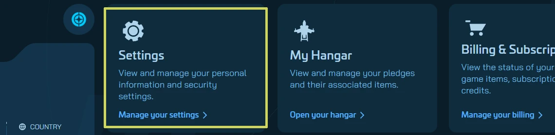 Find Player Settings